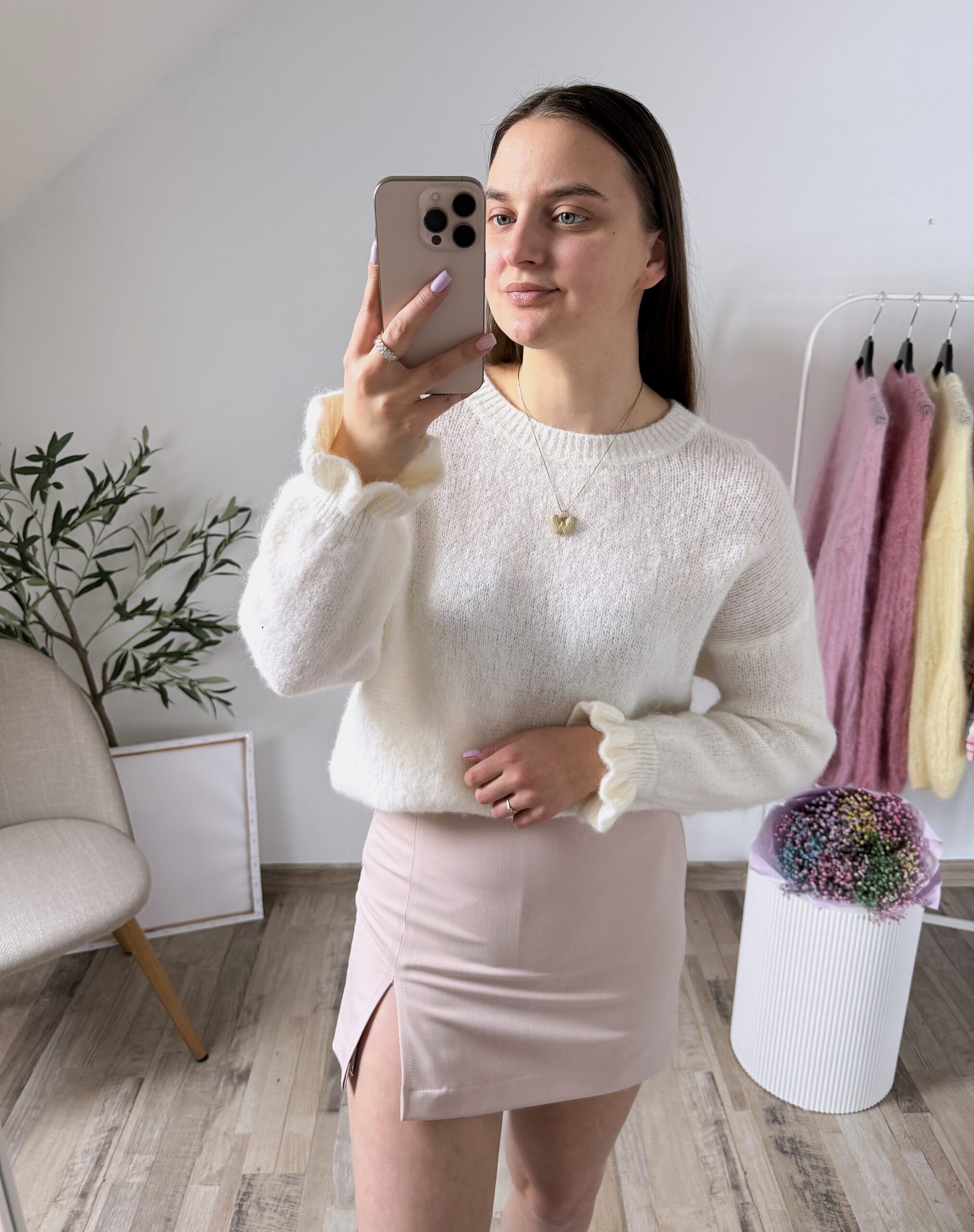 SWETER BABY ALPACA ♡ CANDY ECRU