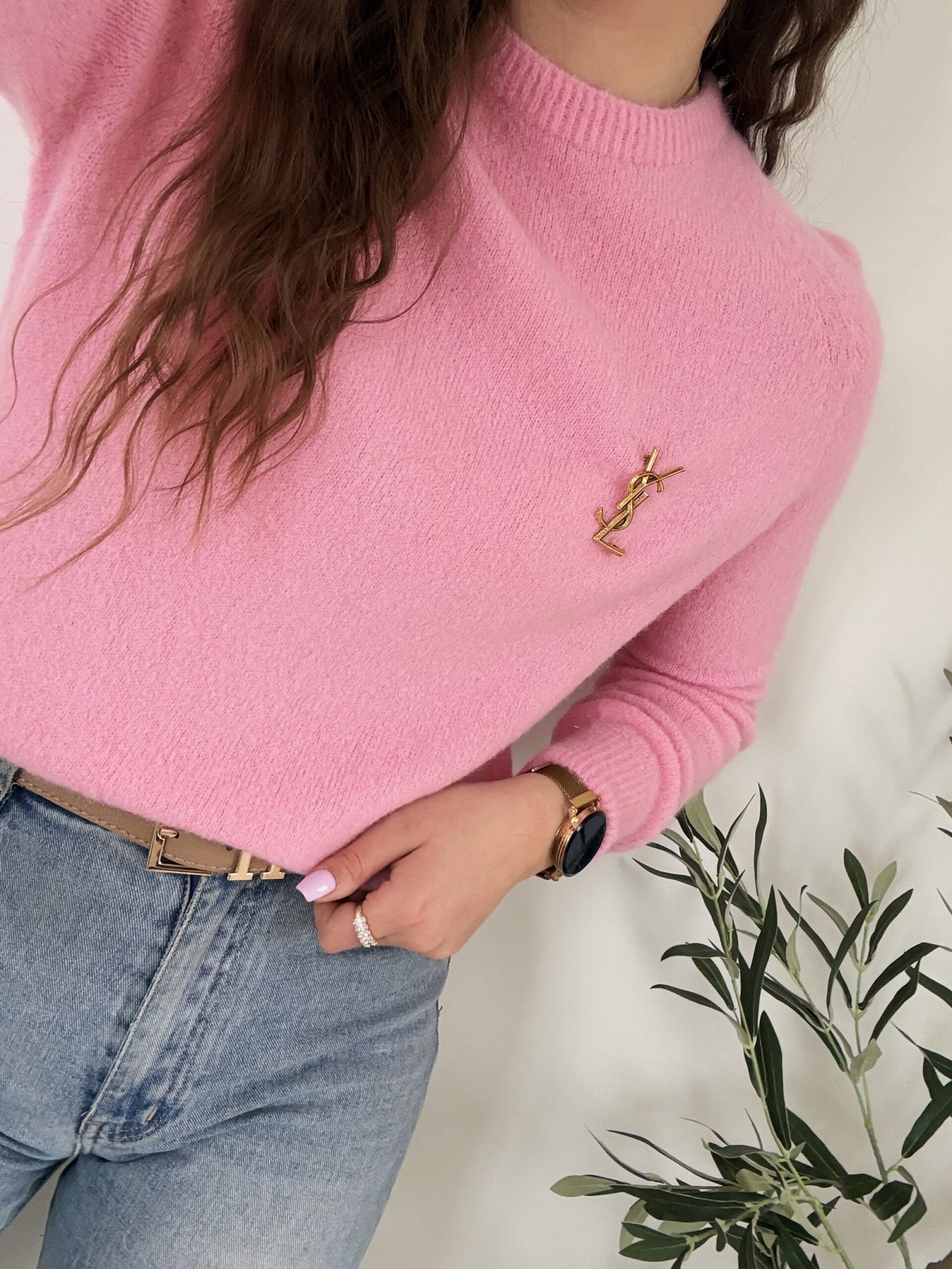 SWETER 27% BABY ALPACA MONACO ♡ RÓŻ - obrazek 2