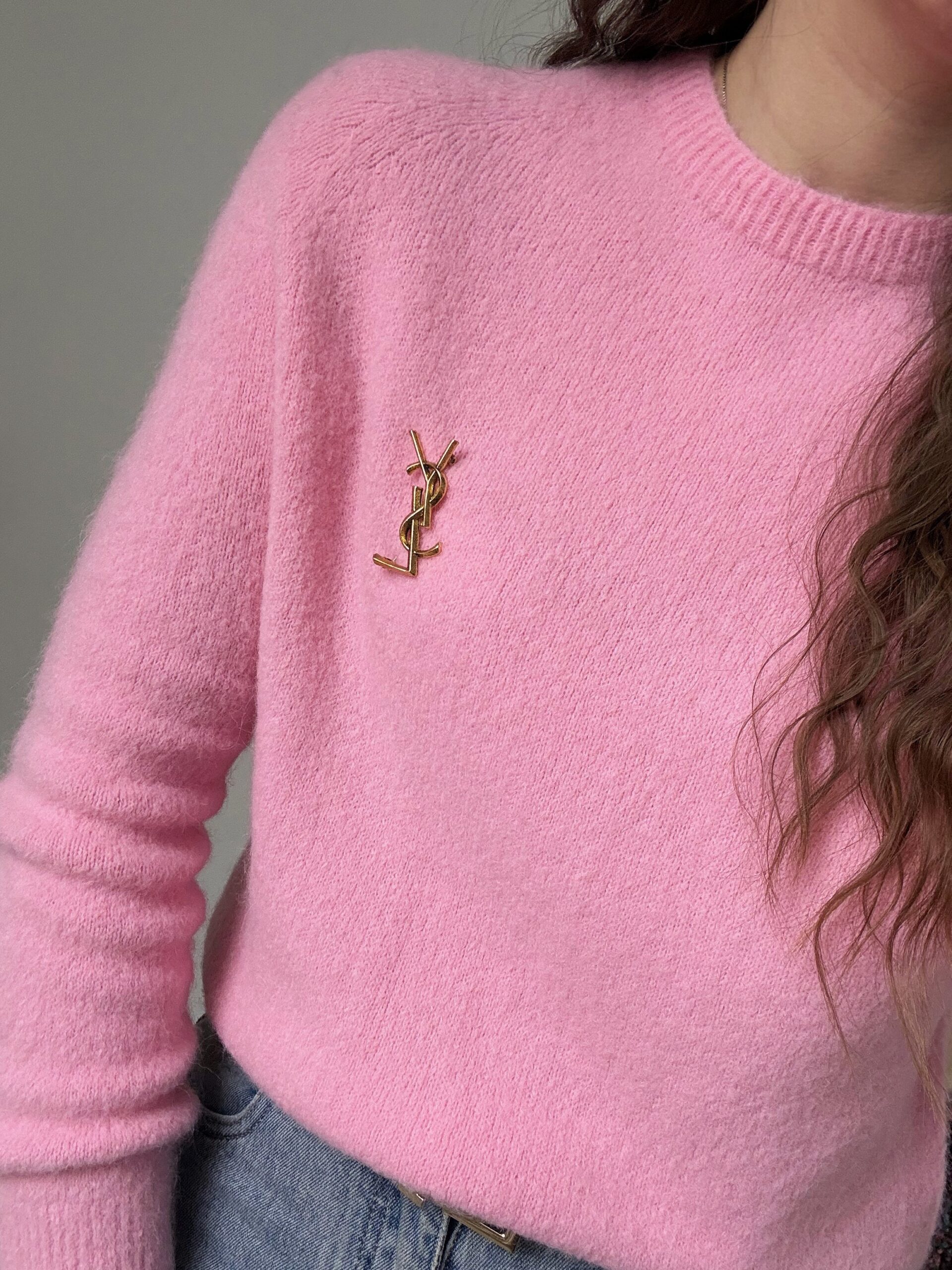 SWETER 27% BABY ALPACA MONACO ♡ RÓŻ - obrazek 4