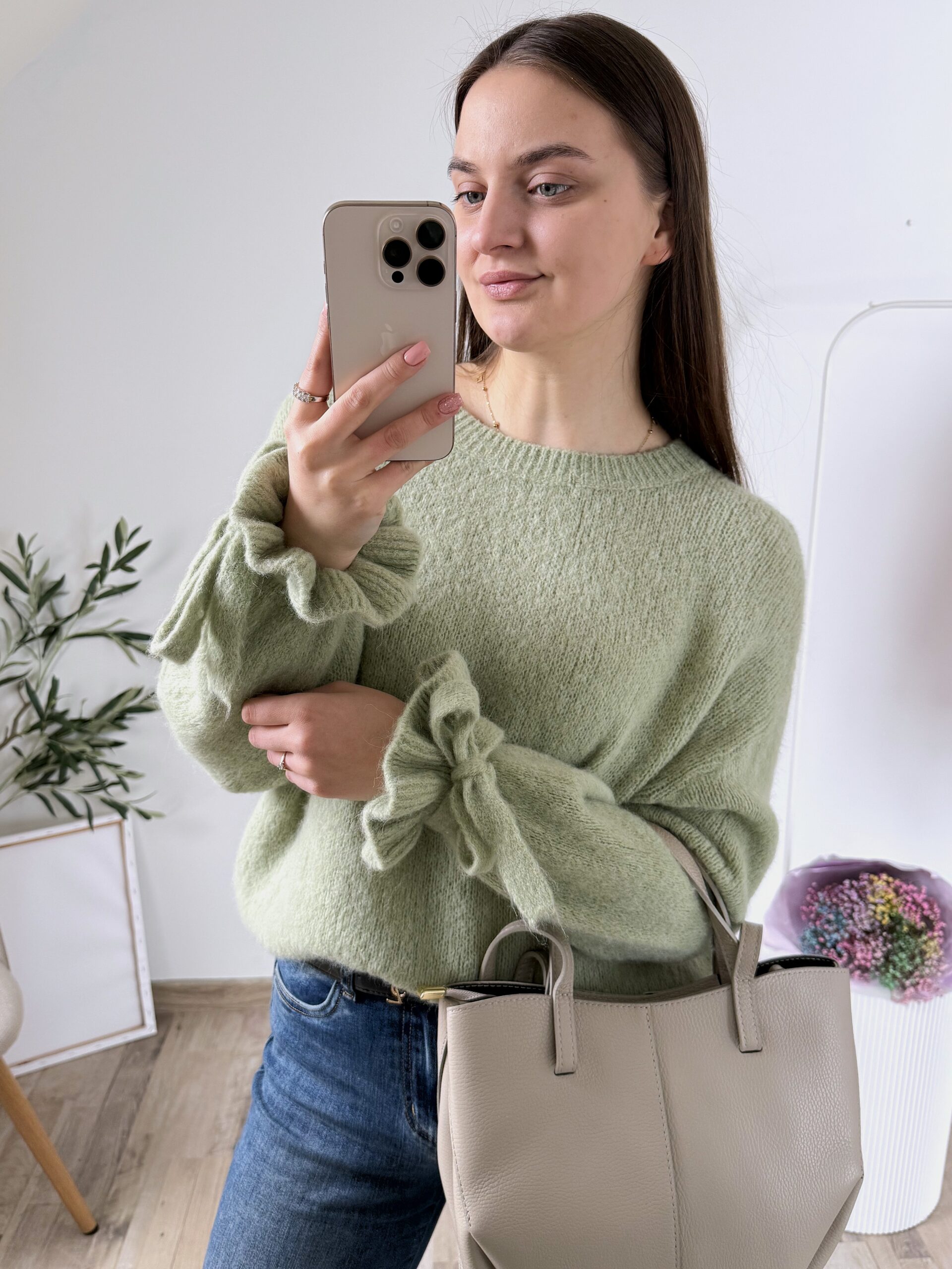 SWETER BABY ALPACA ♡ CANDY II MATCHA